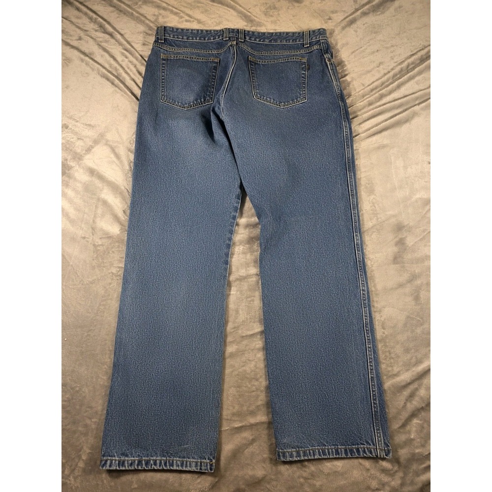 Cabela's Men's Classic Fit Jeans Size 40x34‎ Straight Leg Jeans Blue Denim - Picture 6 of 6